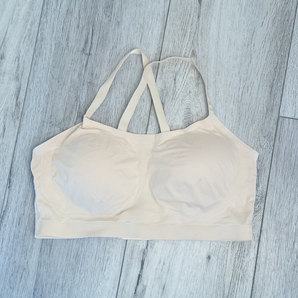Soma Womens Bra XXL Nude Tan Stretch Padded Enbliss Luxe Adjustable Bralette